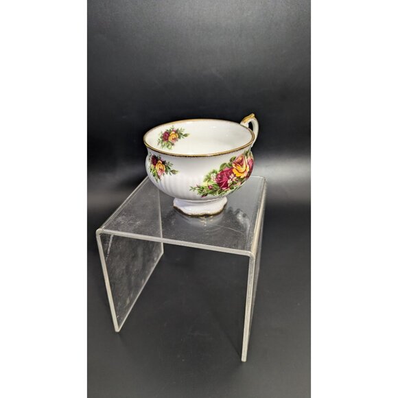 Elizabethan Bone China Tea Cup England Rose Floral Gold Trim Vintage Teacup - Picture 9 of 13